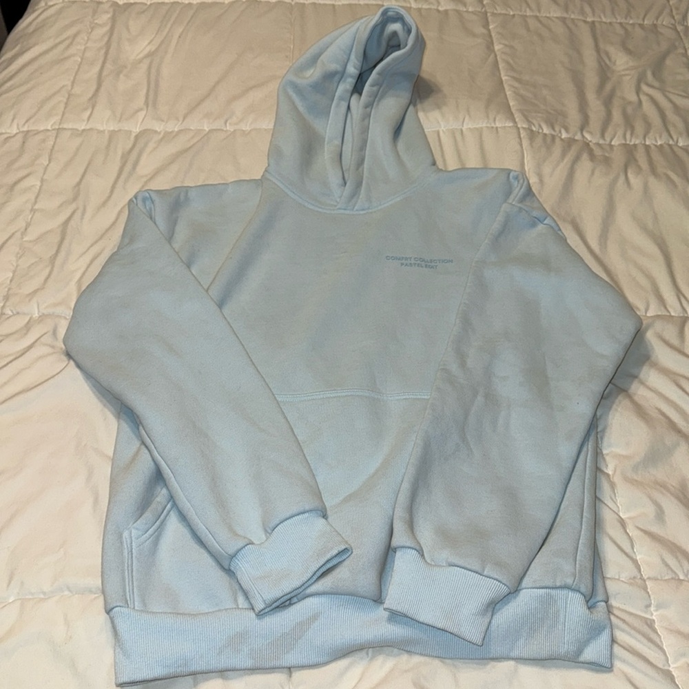 Unisex Medium Comfrt Comfrt Collection Hoodie - Pastel Edit Comfrt Baby Blue